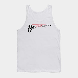 Be Fast as Bullet - Light color Tank Top